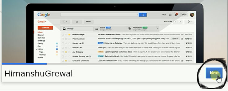 How to create gmail account