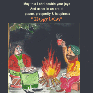 Happy Lohri GIF Images