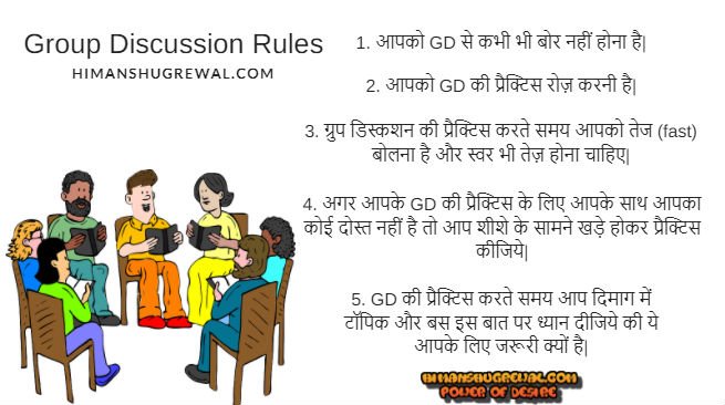 Latest Group Discussion Rules and Tips in Hindi