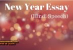 New Year Essay in Hindi Language