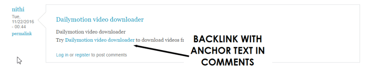 Anchor Text Comment Backlinks Kaise Banaye