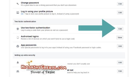 Facebook Account Me Two Step Verification Enable Activate Kaise Kare