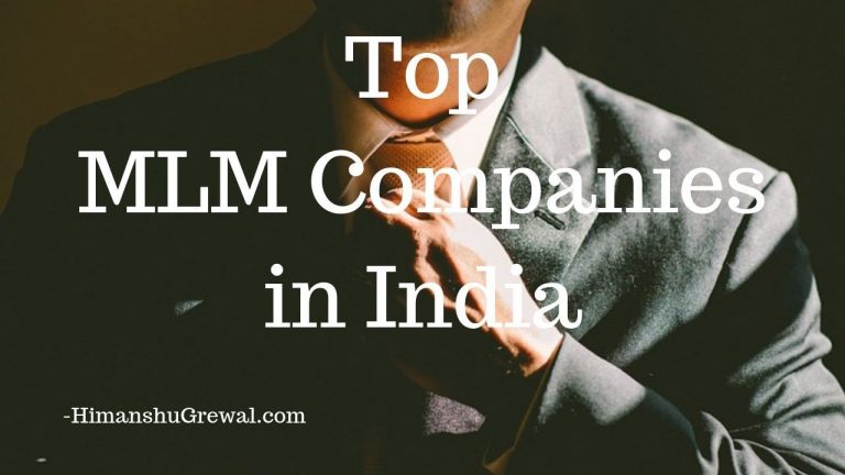 Fastest Growing Top 30 MLM Companies in India