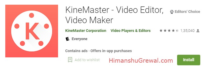 Kinemaster Video Editor Video Maker