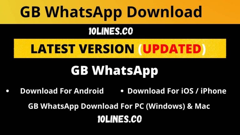 GB WhatsApp (2022) क्या है? जीबी व्हाट्सएप डाउनलोड करें v19.59 (Updated) April 2022 | Anti-Ban Free!